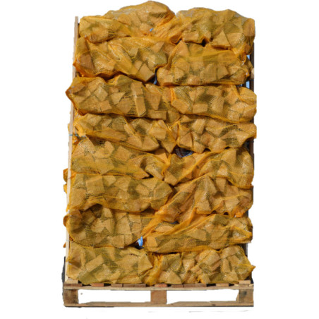 Palette de 48 filets de 50dm3 de bois de chauffage en 33cm